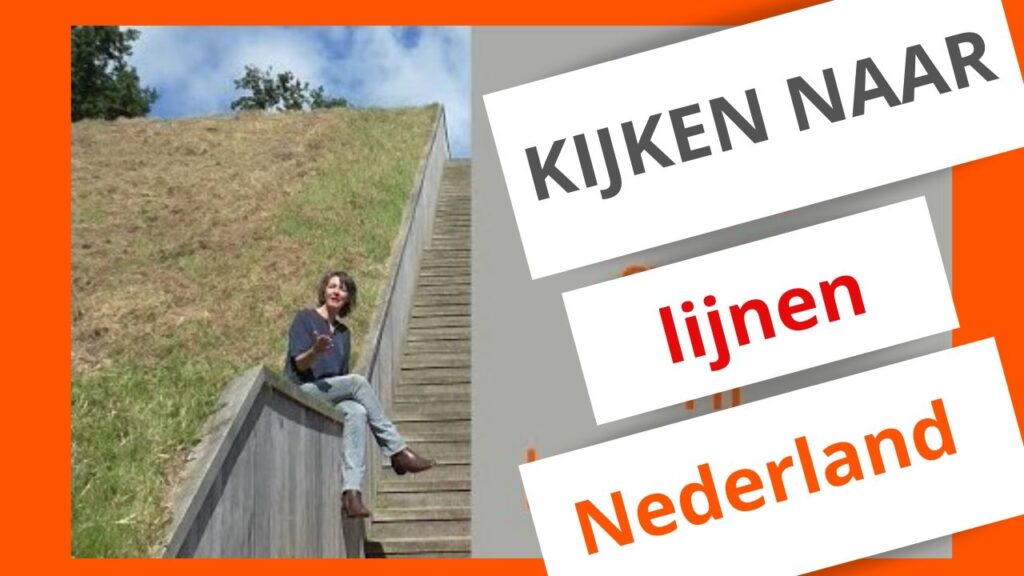 Kijken naar een lijn in het Nederlandse landschap, perspectief